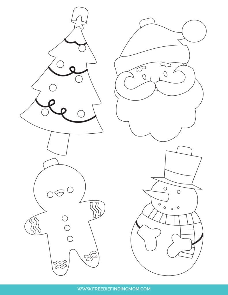 free printable christmas stencils